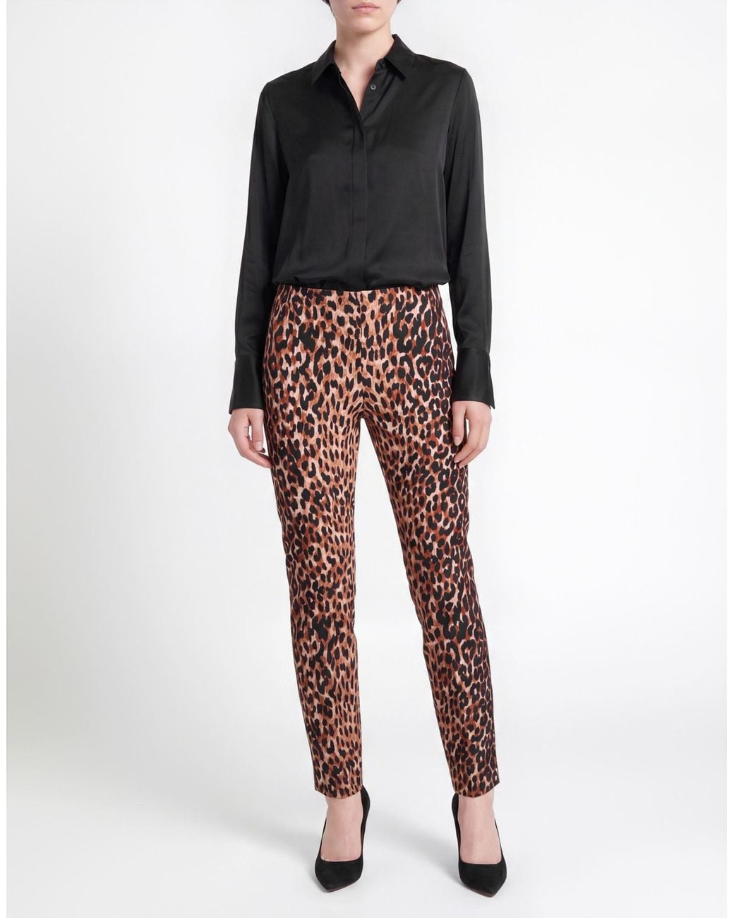 Maliparmi Red Pants Polyester, Elastane