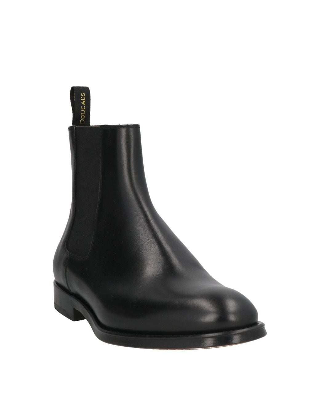 Doucal's Black Orvieto Ankle Boots Leather for men