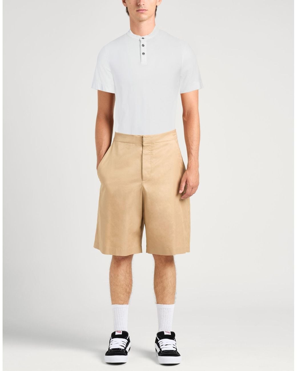 Alpha Studio White T-Shirt Cotton, Elastane for men