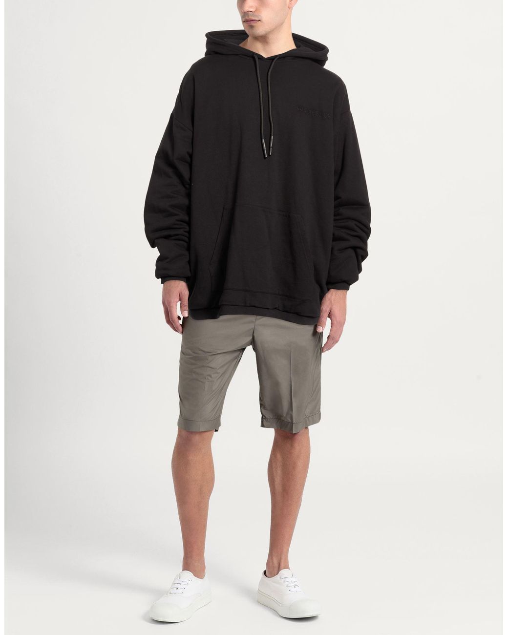 44 Label Group Black Sweatshirt Cotton for men