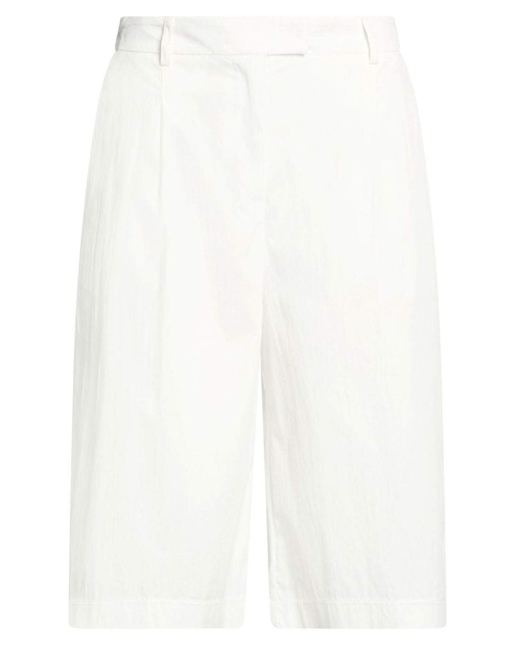 Patrizia Pepe White Shorts & Bermuda Shorts