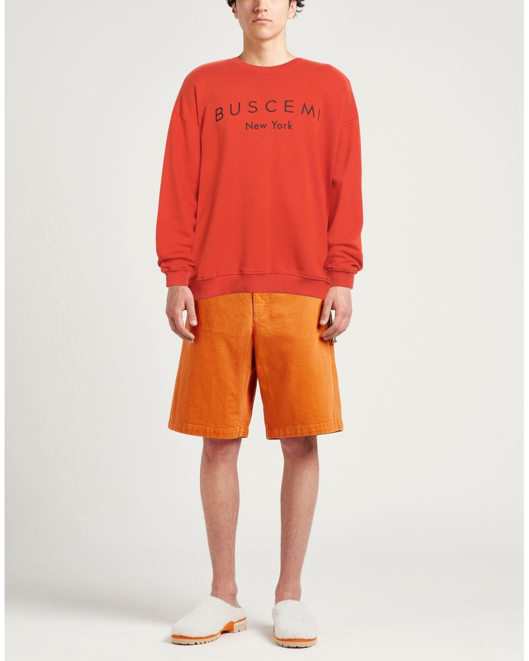 Buscemi Red Sweatshirt for men