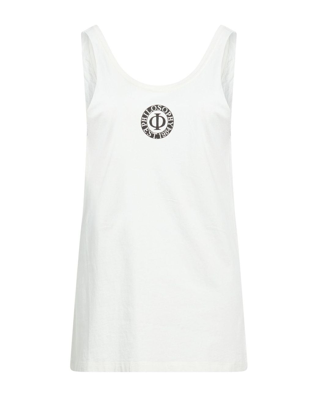 Philosophy Di Lorenzo Serafini White Tank Tops