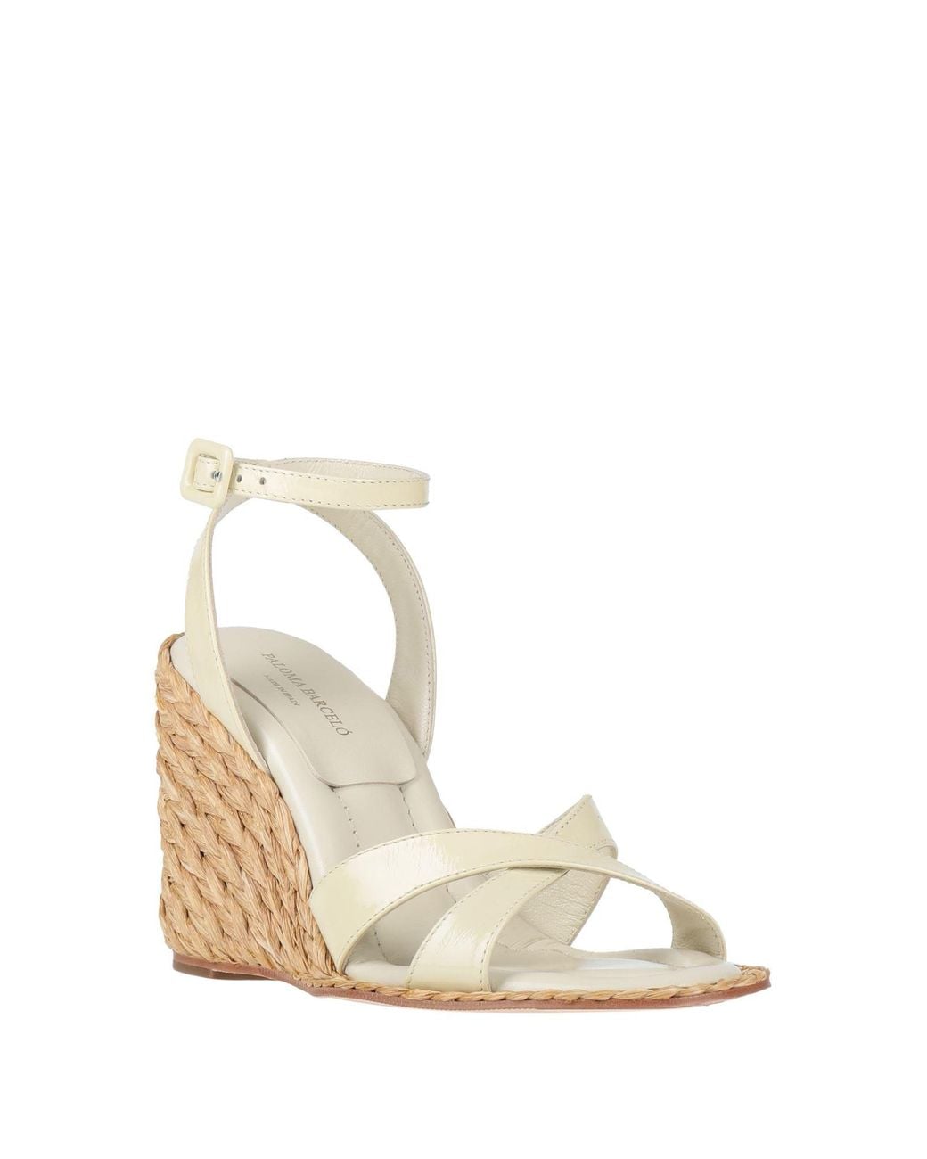 Paloma Barceló Natural Ivory Espadrilles Soft Leather