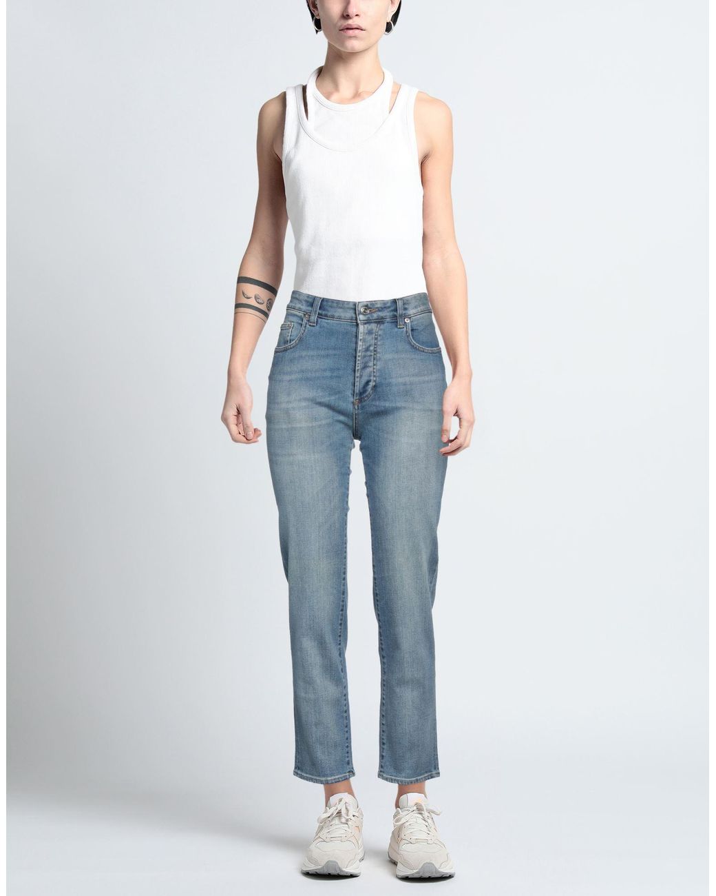 Department 5 Blue Denim Pants