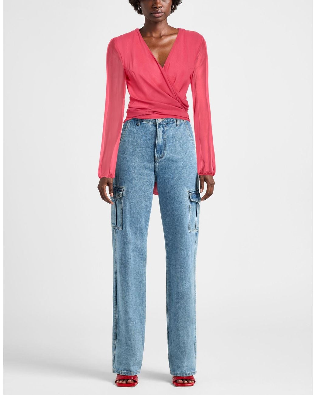 La Petite Robe Di Chiara Boni Pink Tops