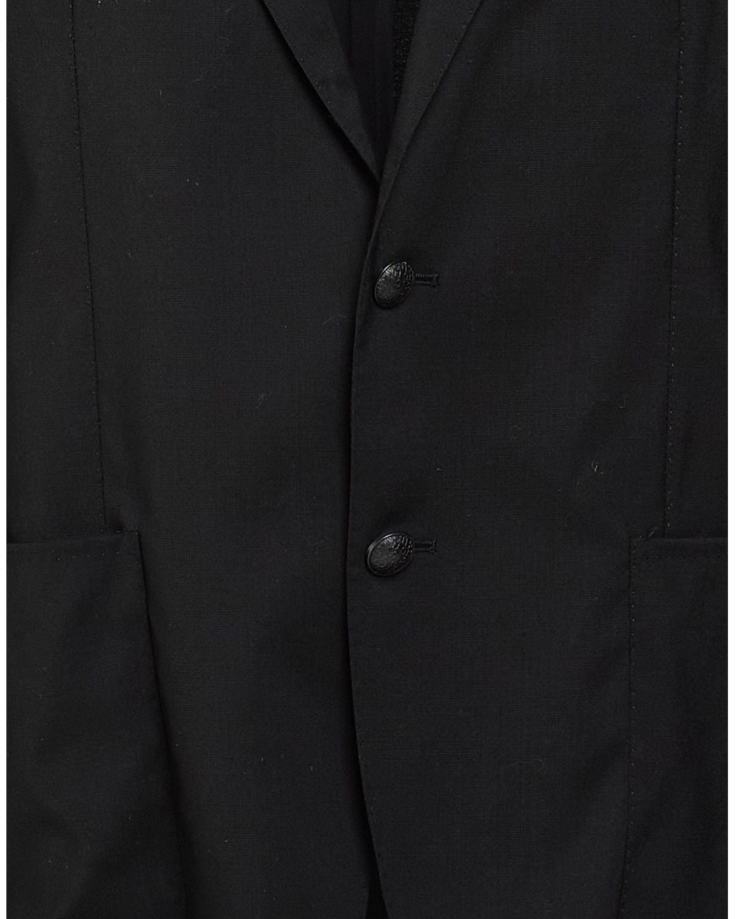 Tagliatore Black Blazer Wool, Elastane for men