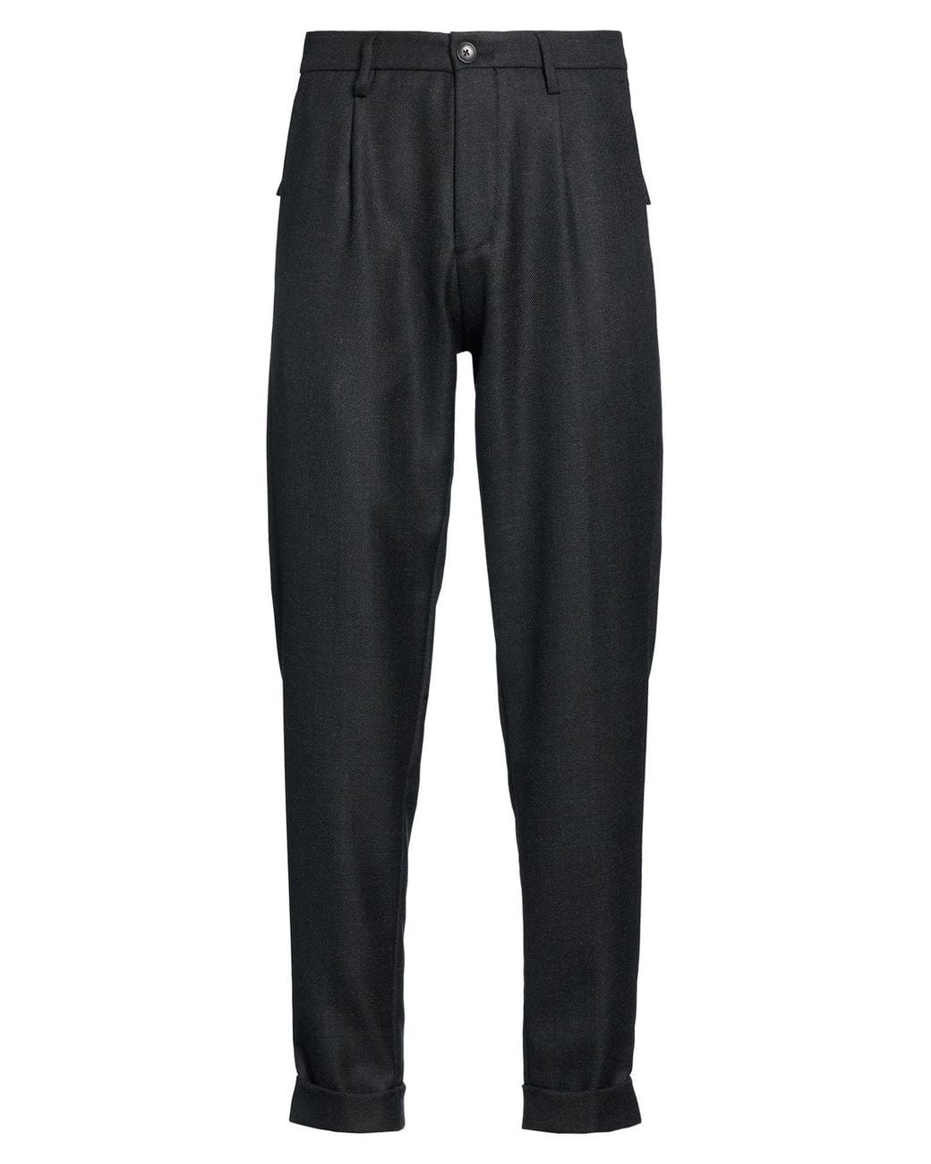 Michael Coal Blue Pants Wool, Polyester, Polyamide for men