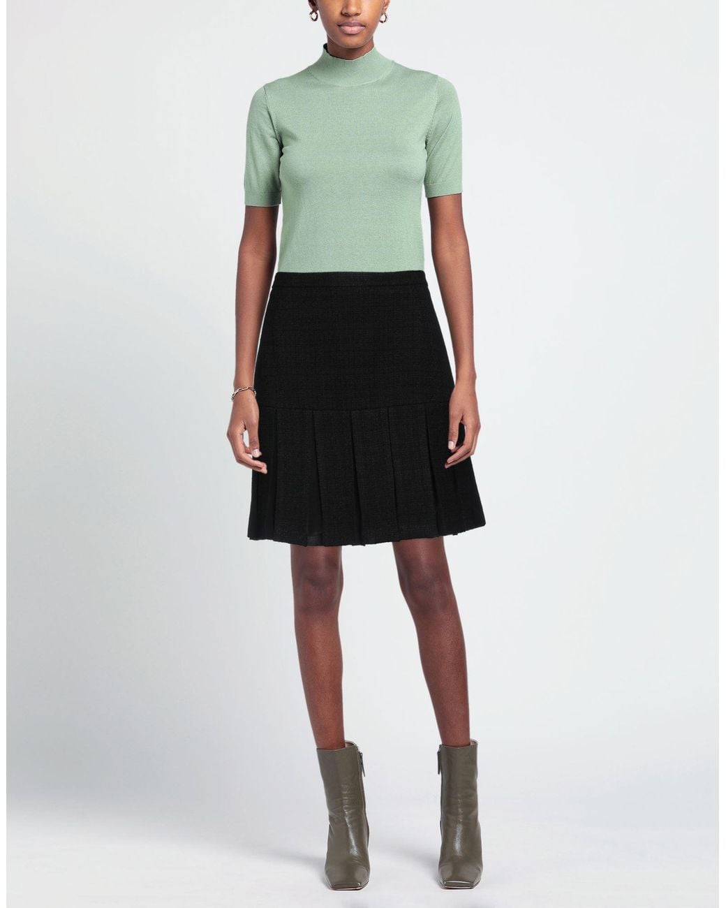 Sandro Black Mini Skirt