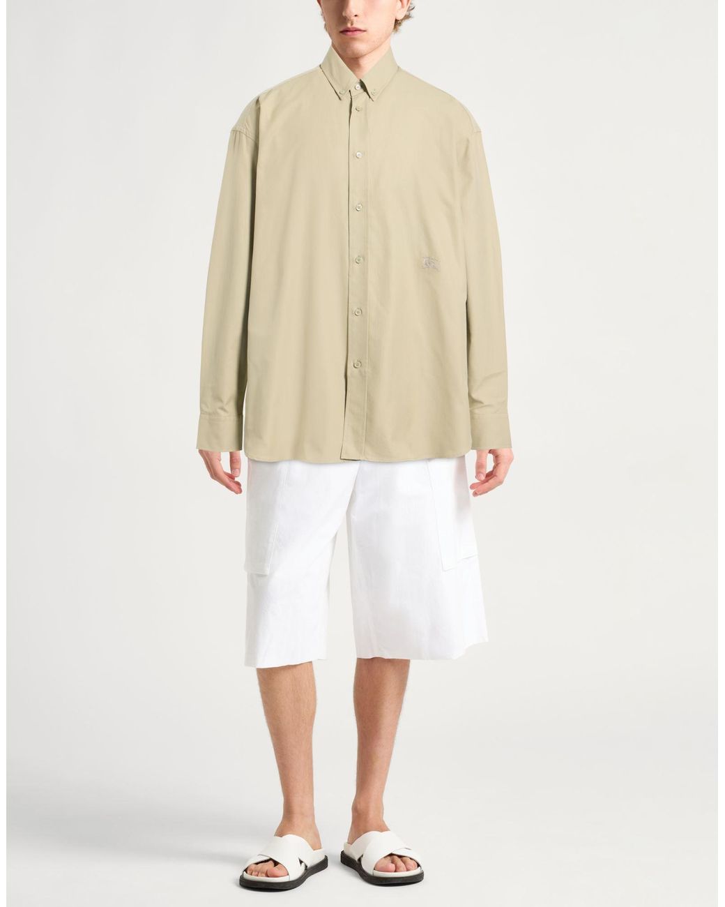 Burberry Natural Shirts for men