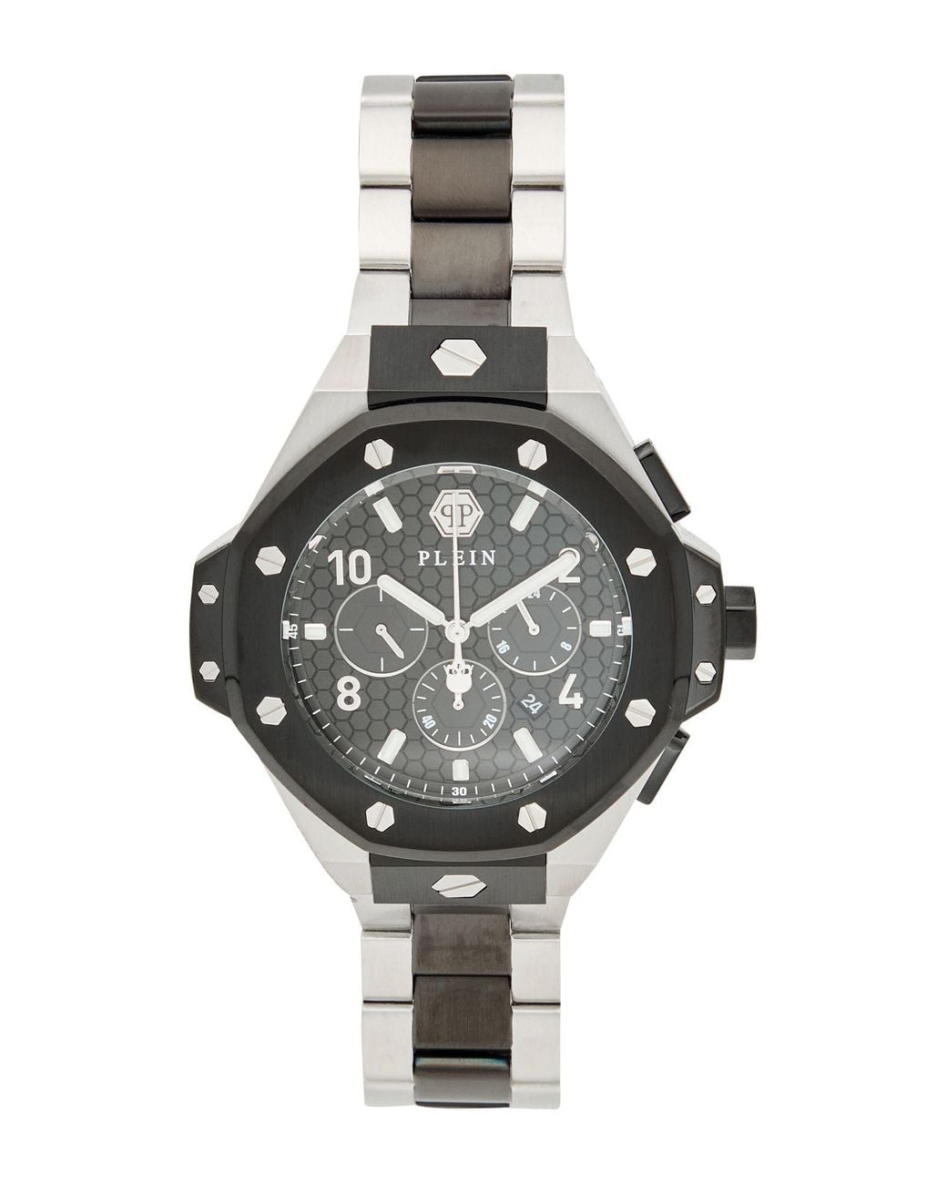 Philipp Plein Metallic Wrist Watch for men