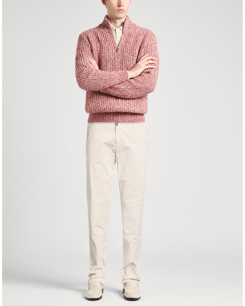 Boglioli Natural Pants Cotton, Elastane for men