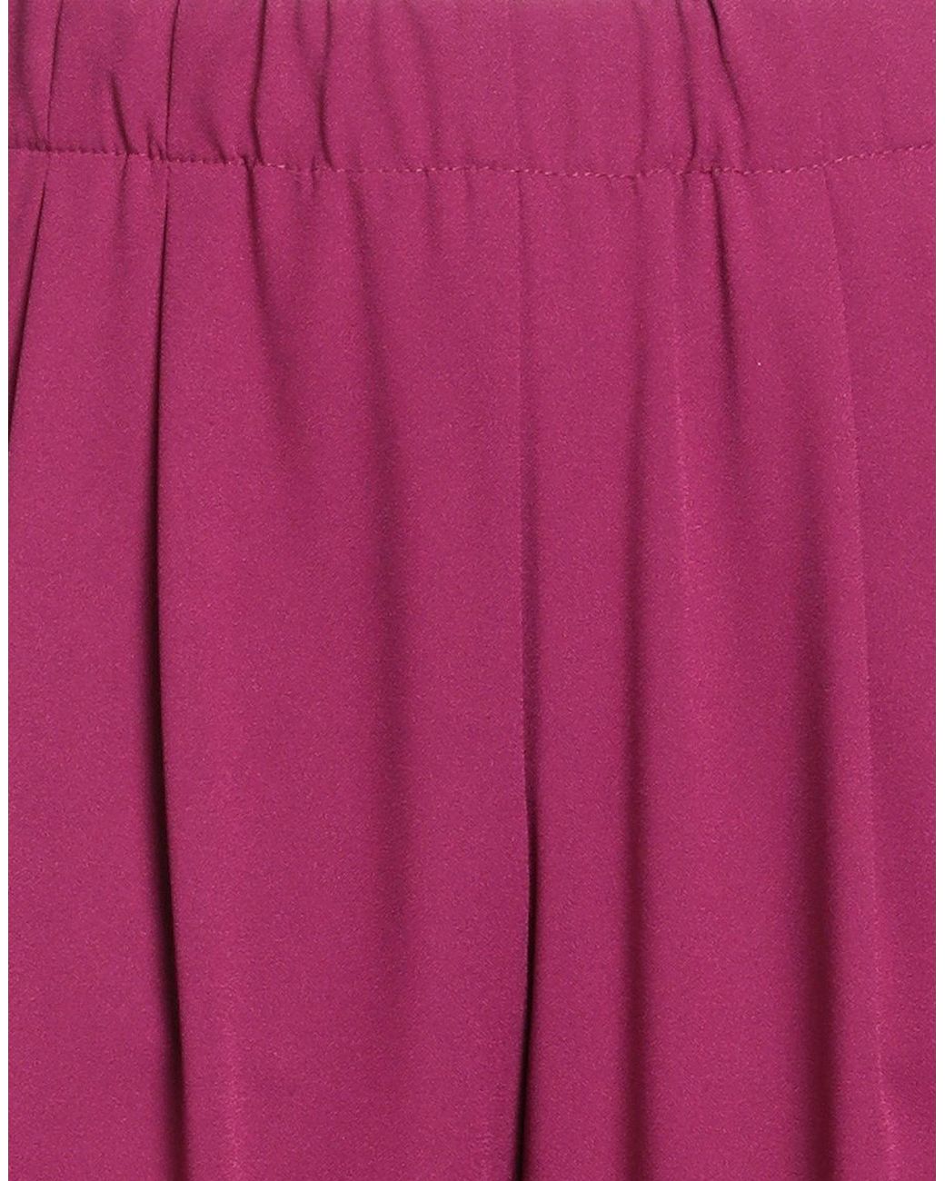Soallure Pink Pants Polyester, Elastane