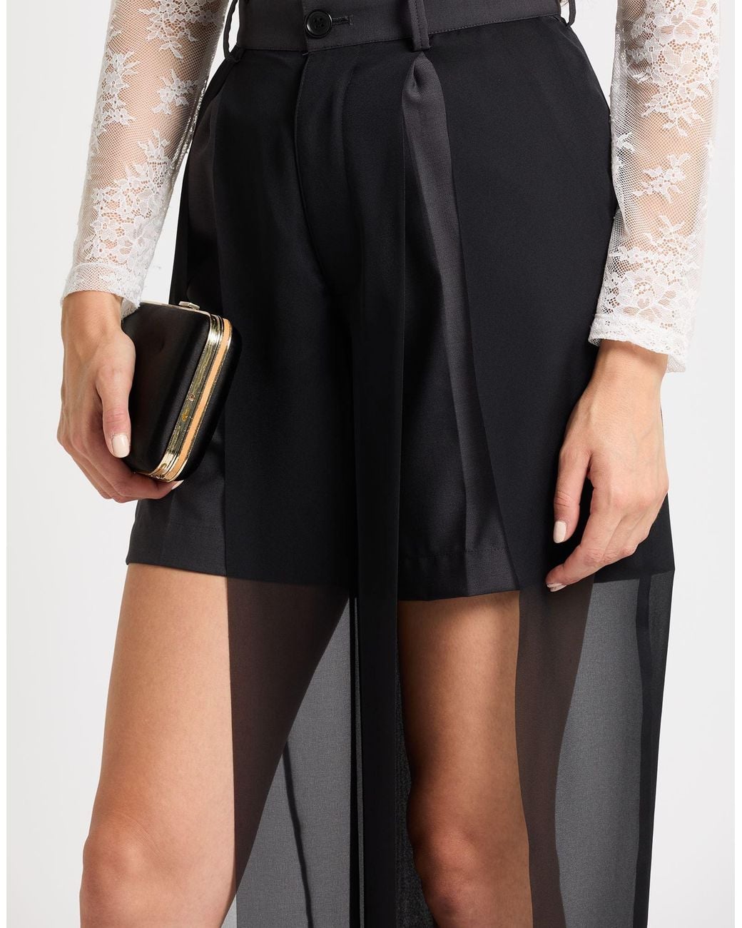 Undercover Black Jun Takahashi Shorts & Bermuda Shorts Polyester