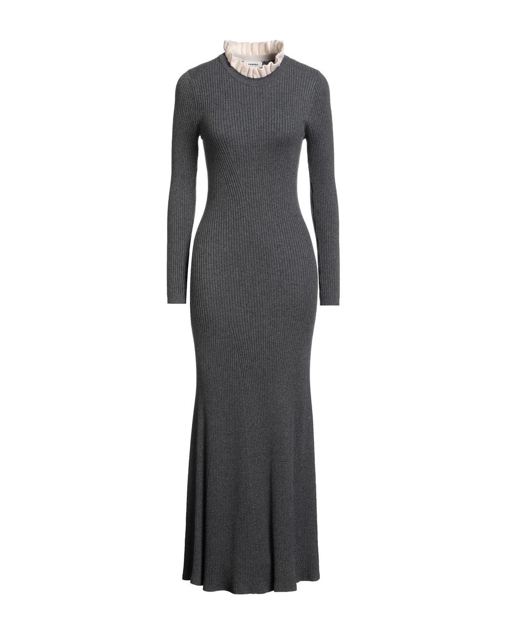 Sandro Black Maxi Dress