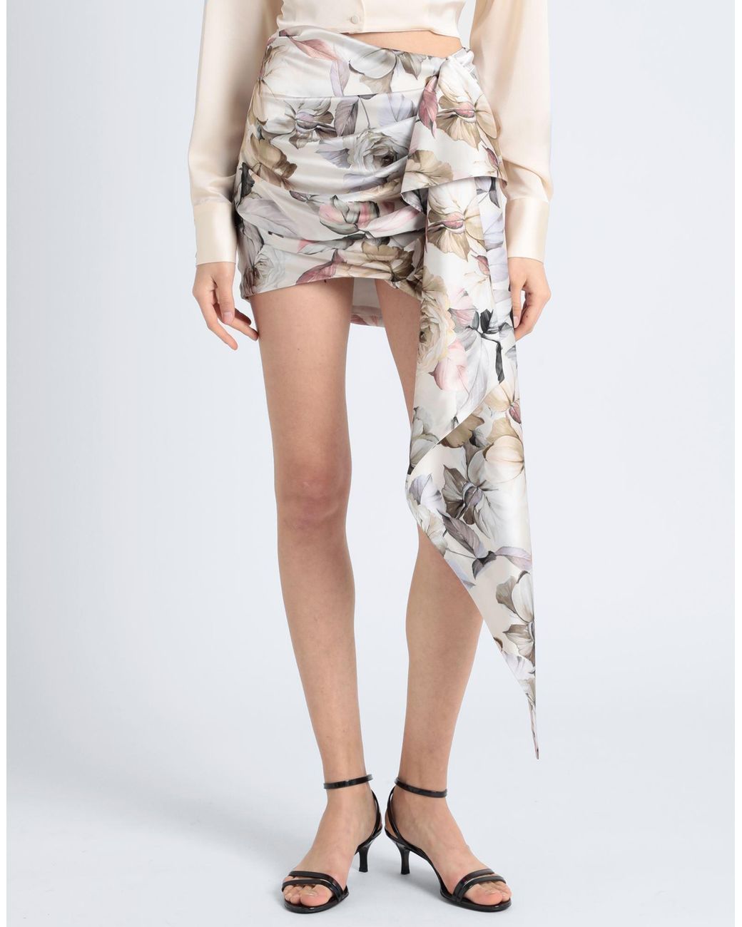 Nineminutes White Mini Skirt