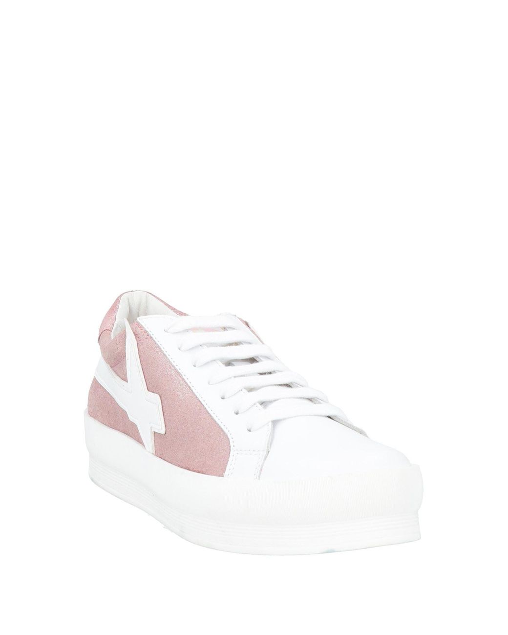 W6yz Pink Sneakers Leather
