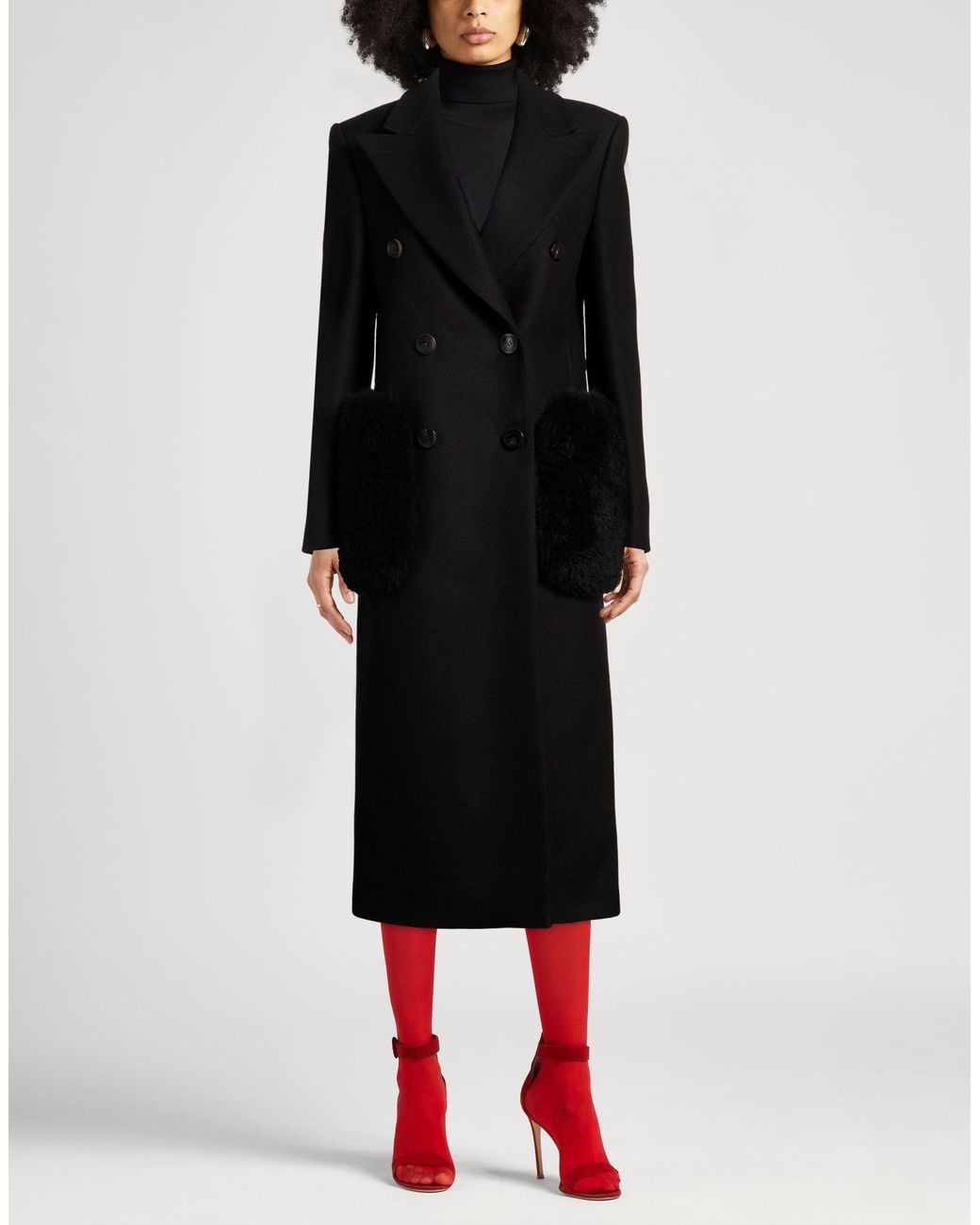 Blumarine Black Coat
