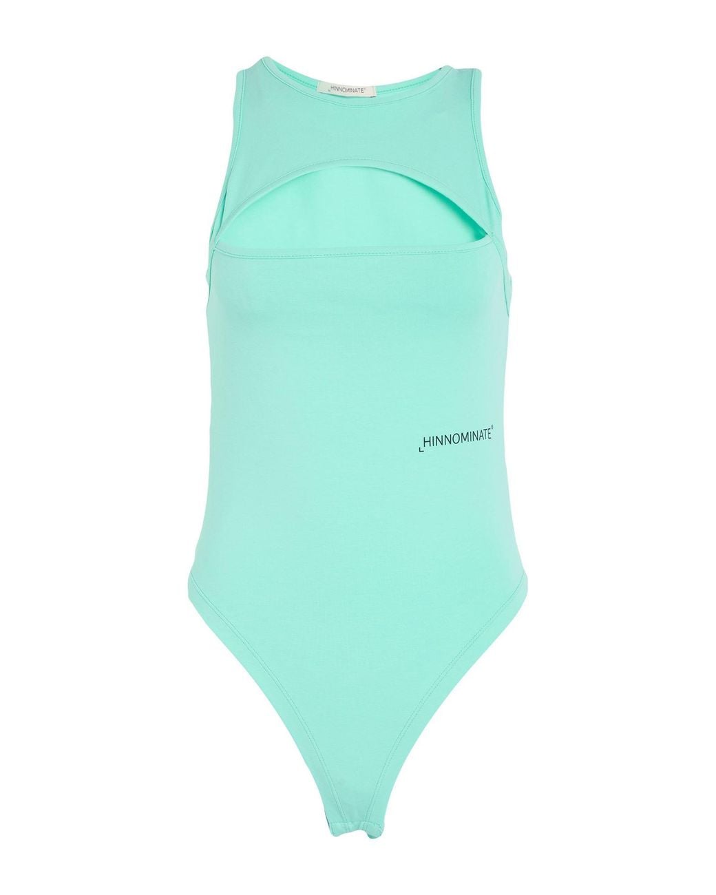 hinnominate Green Bodysuit Cotton, Elastane