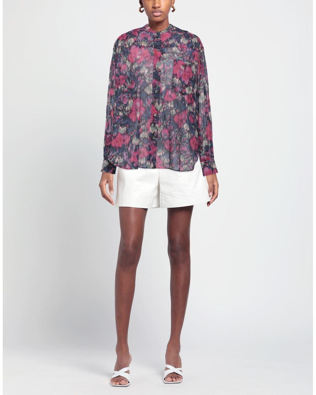 Isabel Marant Purple Shirt