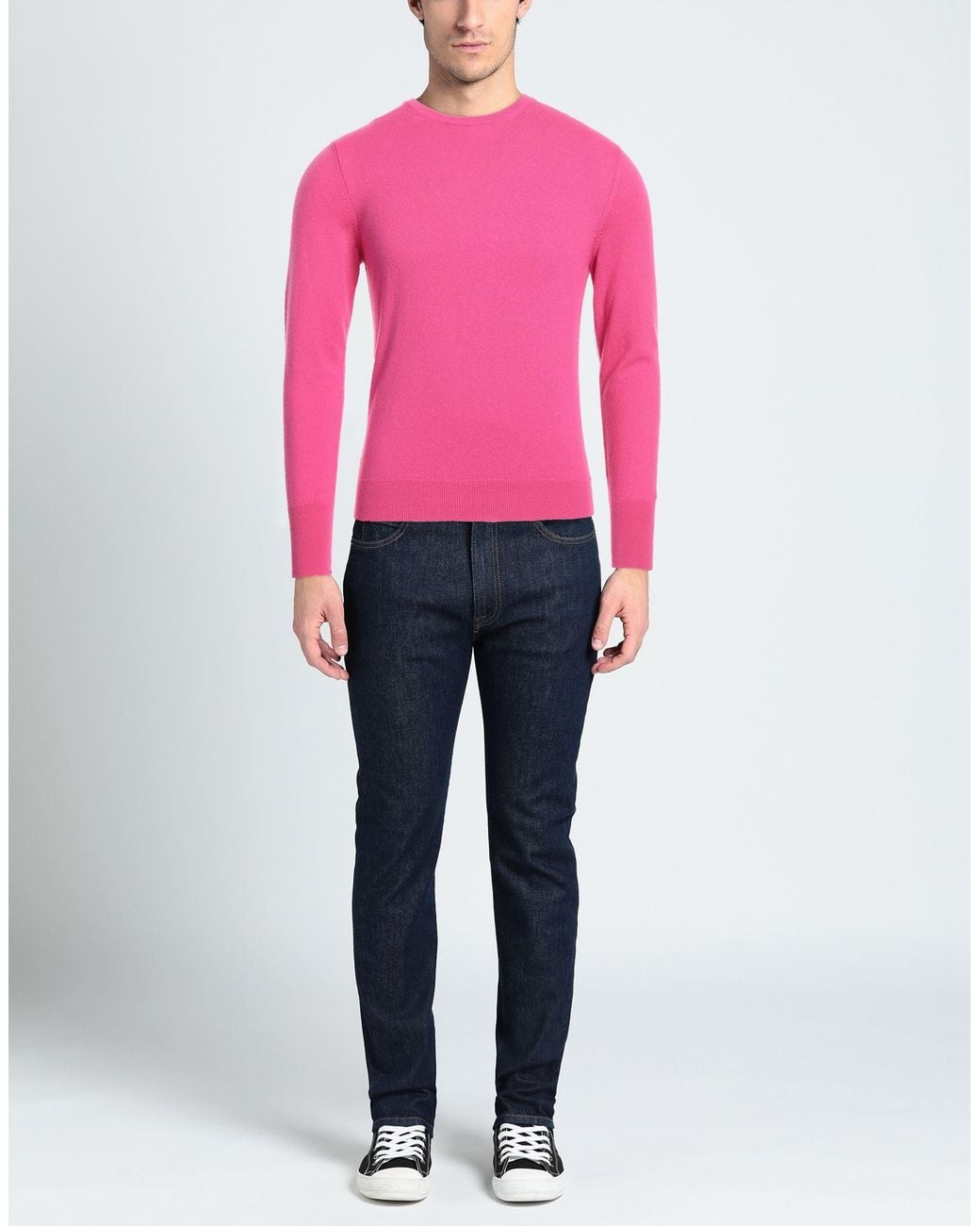 Drumohr Pink Jumper for men