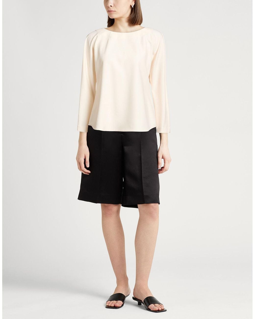 Antonelli White Top Polyester, Virgin Wool, Elastane