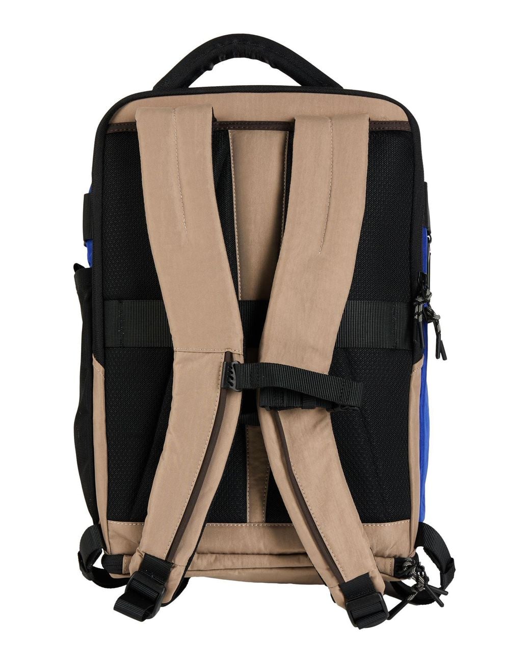 Piquadro Black Backpack Textile Fibers for men