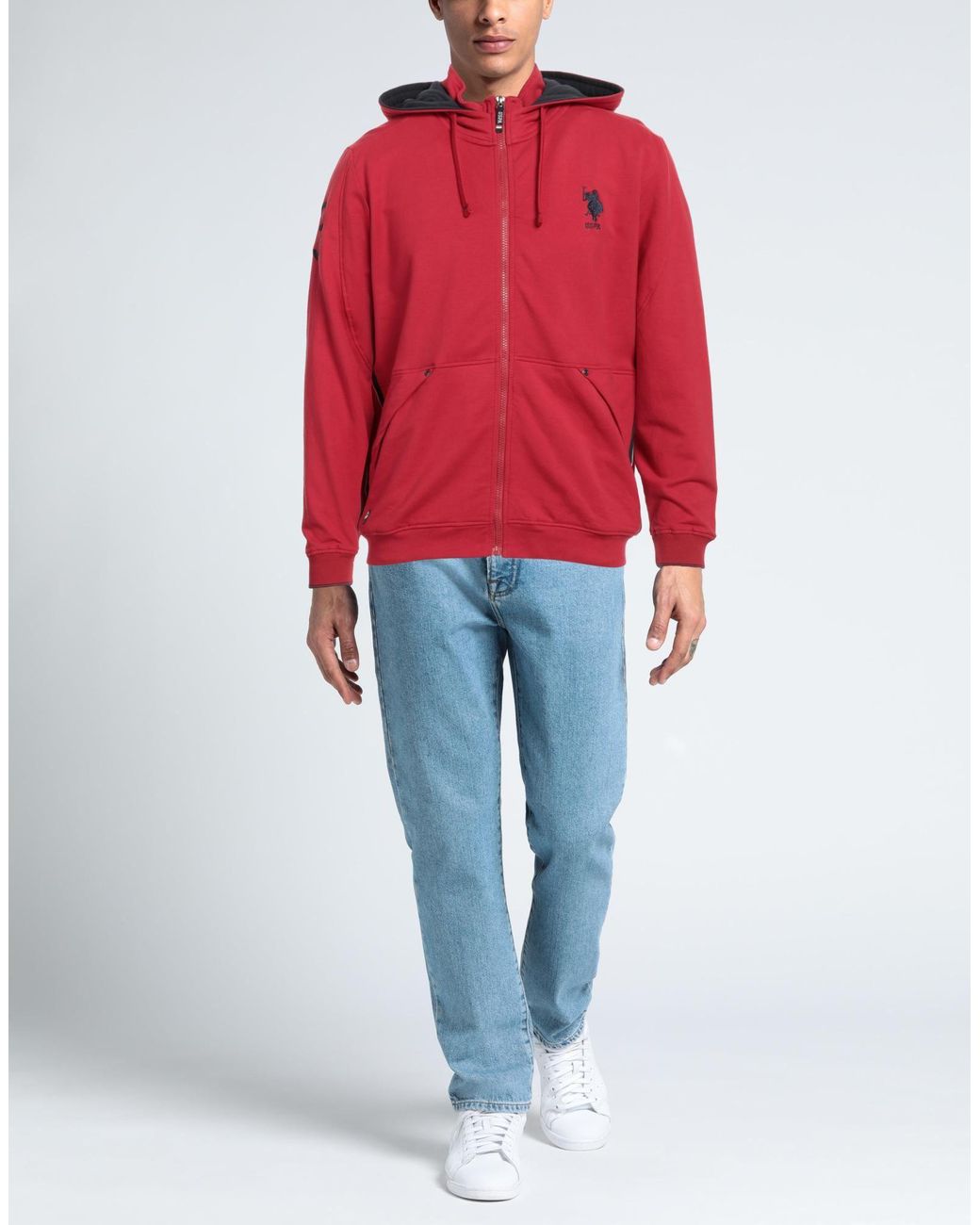 U.S. POLO ASSN. Red Sweatshirt for men