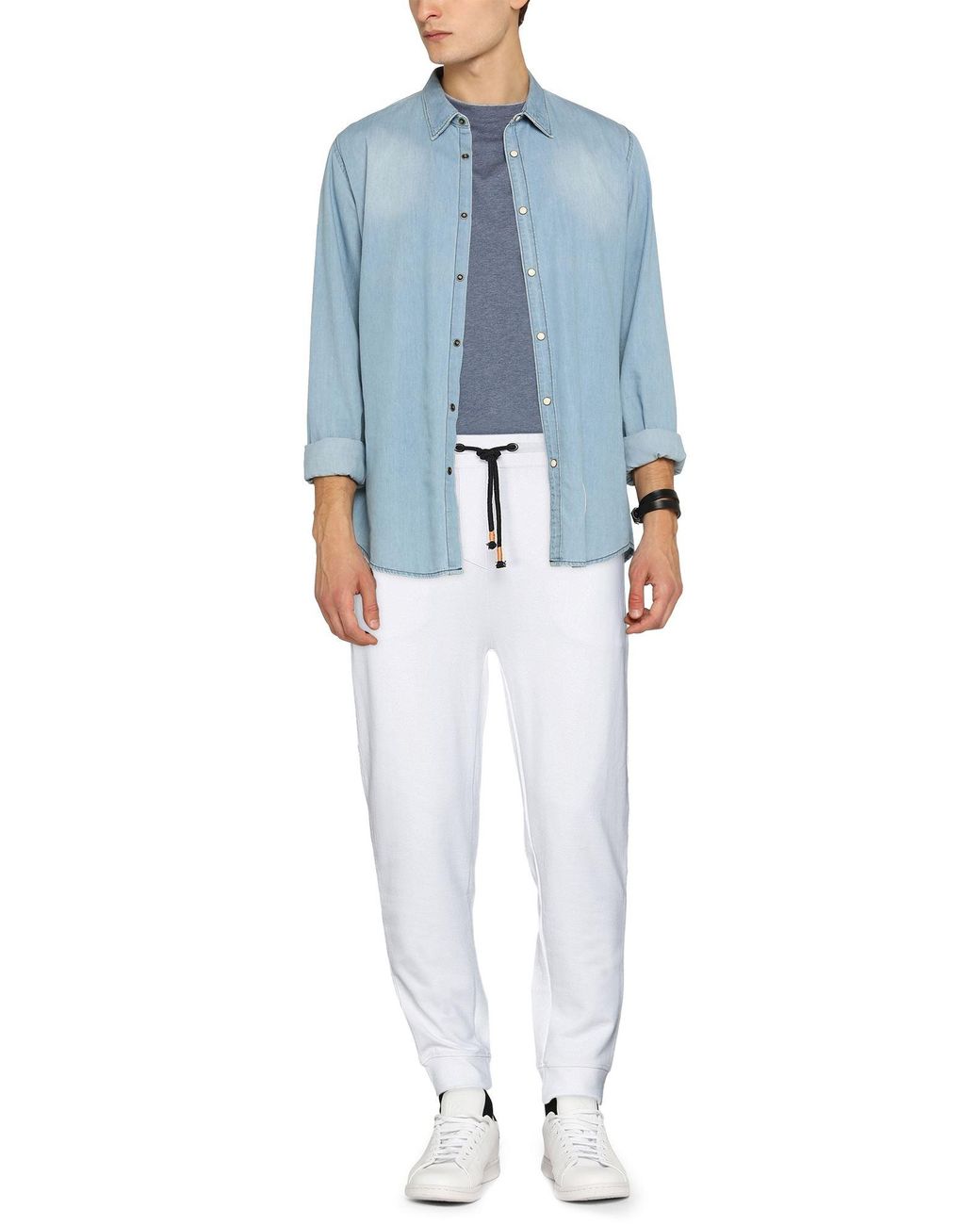Dekker White Trouser for men