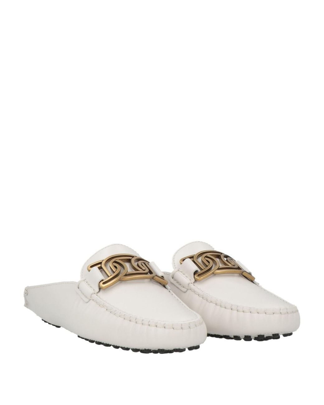 Tod's White Mules & Clogs