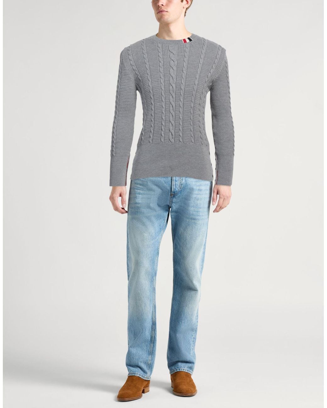 Thom Browne Pullover in Gray für Herren