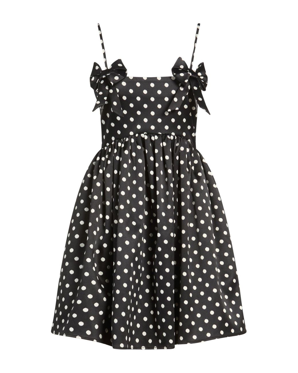Ganni Black Mini Dress