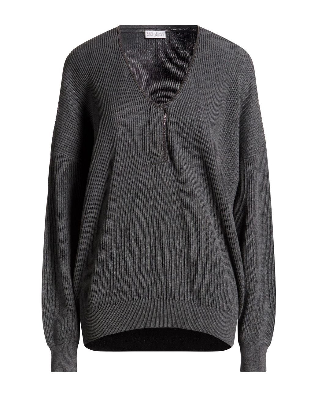 Pullover Brunello Cucinelli de color Black