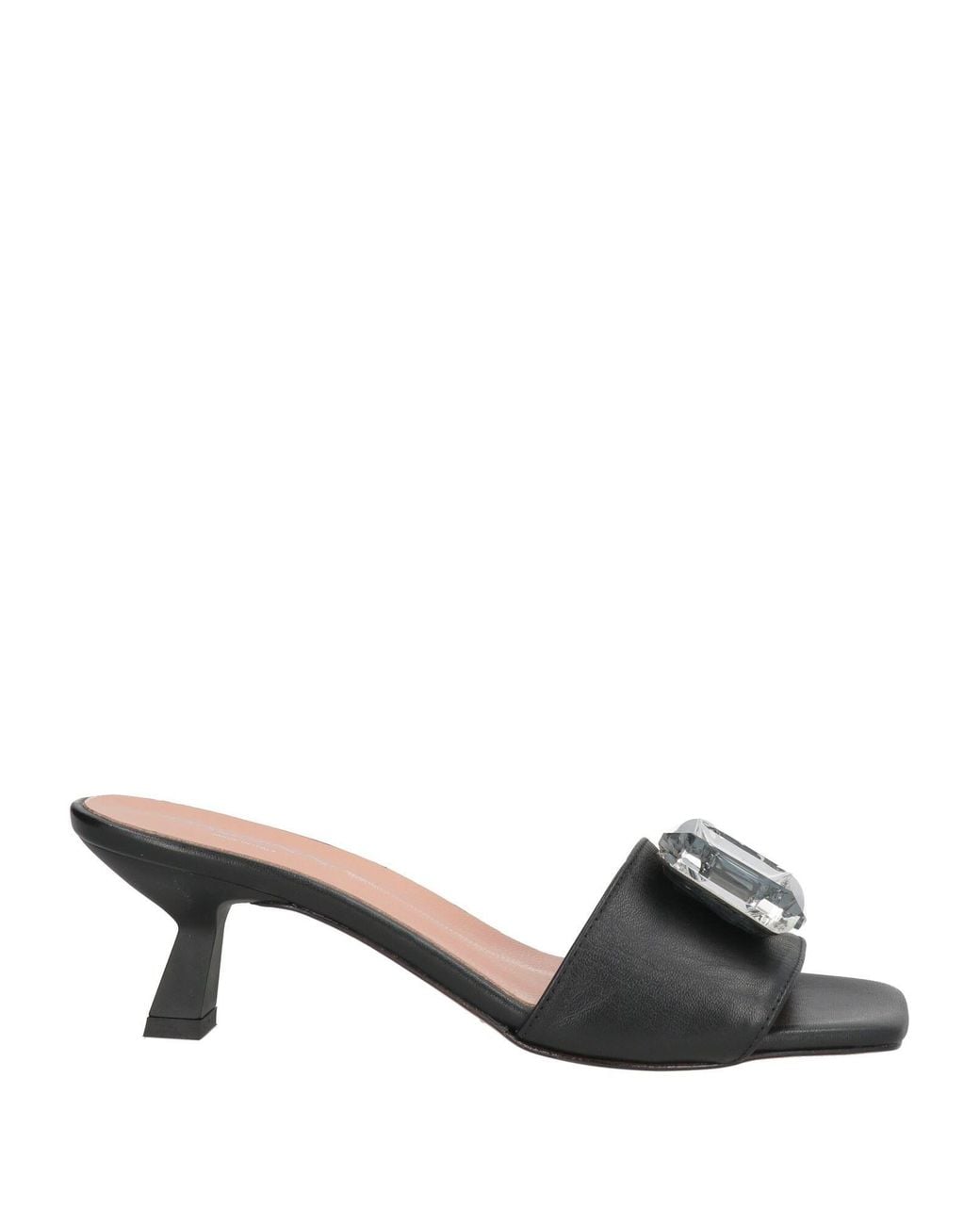 Baldinini Black Sandals Leather