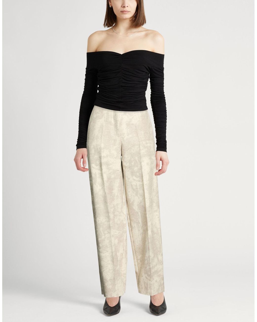 Alysi White Trouser