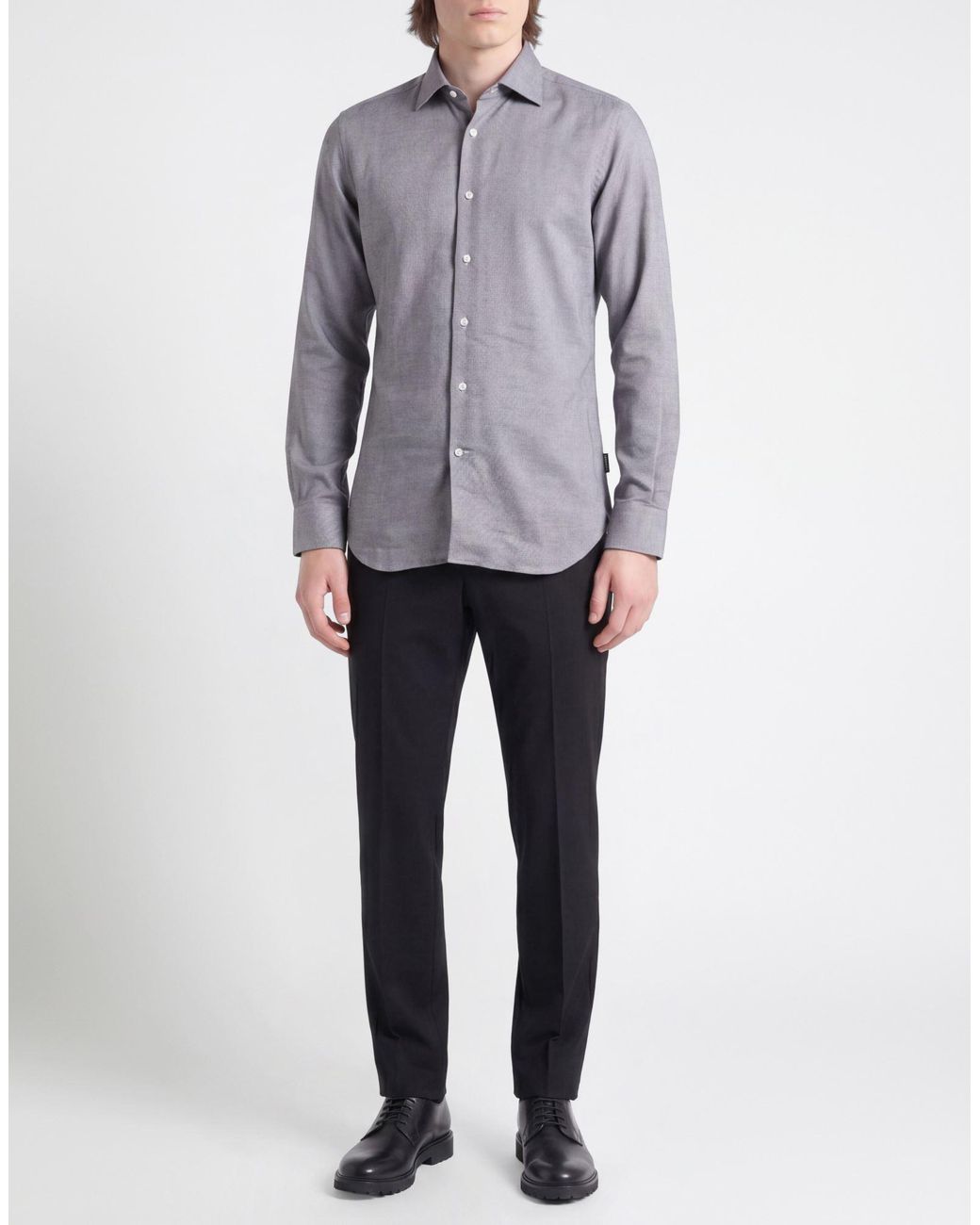 Del Siena Blue Shirt for men