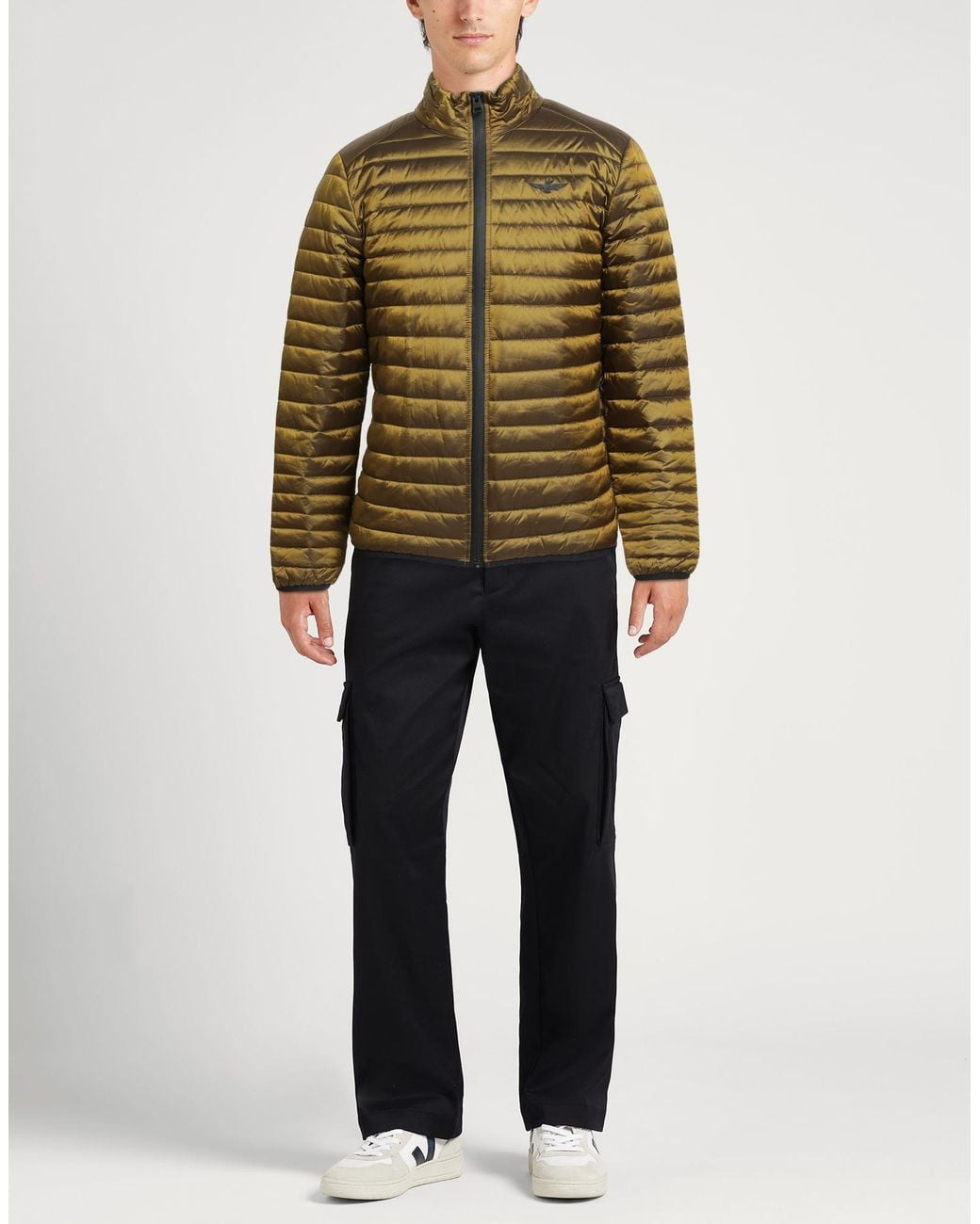 Aeronautica Militare Green Puffer for men