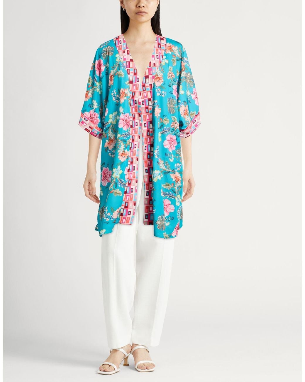 Liu Jo Blue Top Polyester, Elastane