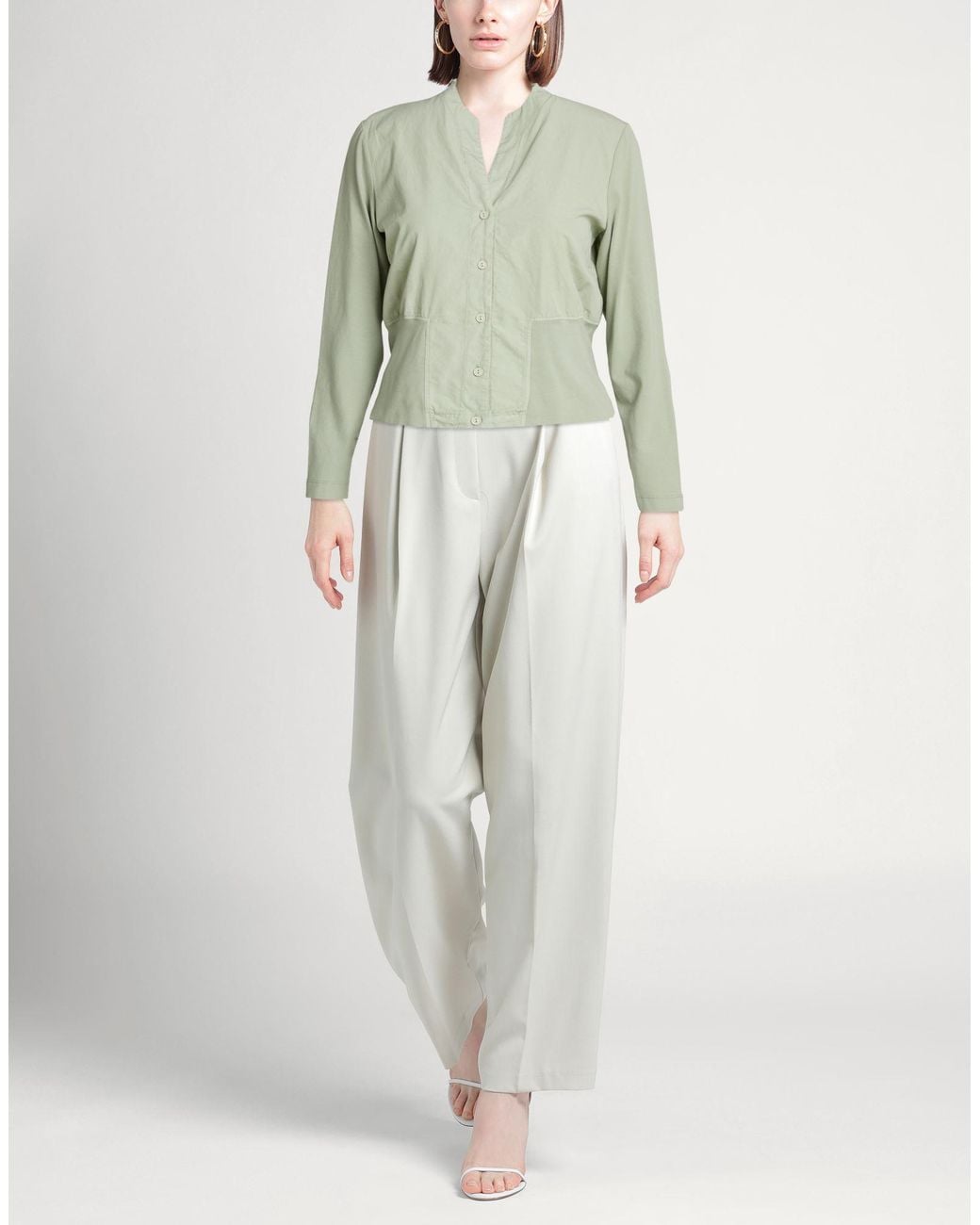 European Culture Green Shirt