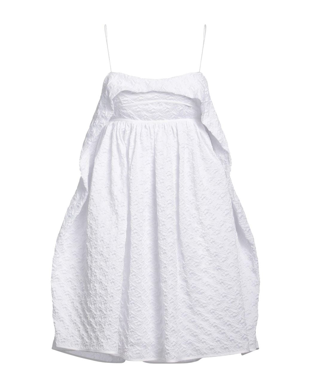 CECILIE BAHNSEN White Mini Dress