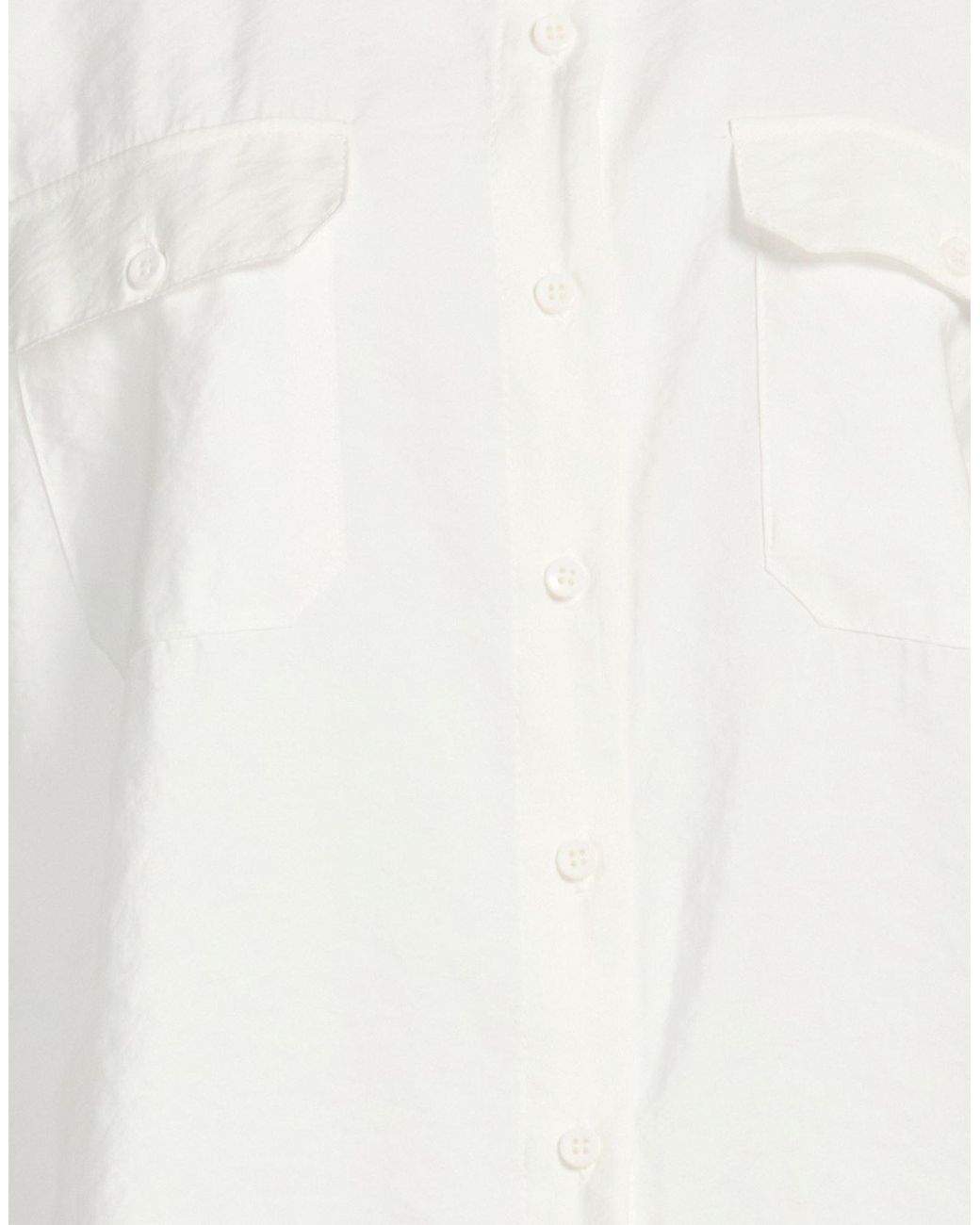 Please White Shirt Modal, Polyester