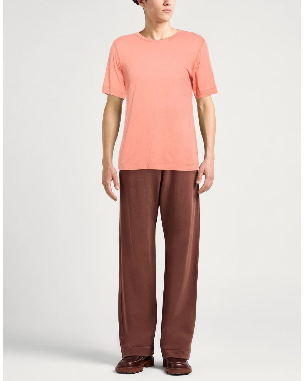 Dries Van Noten Pink T-Shirt Cotton for men
