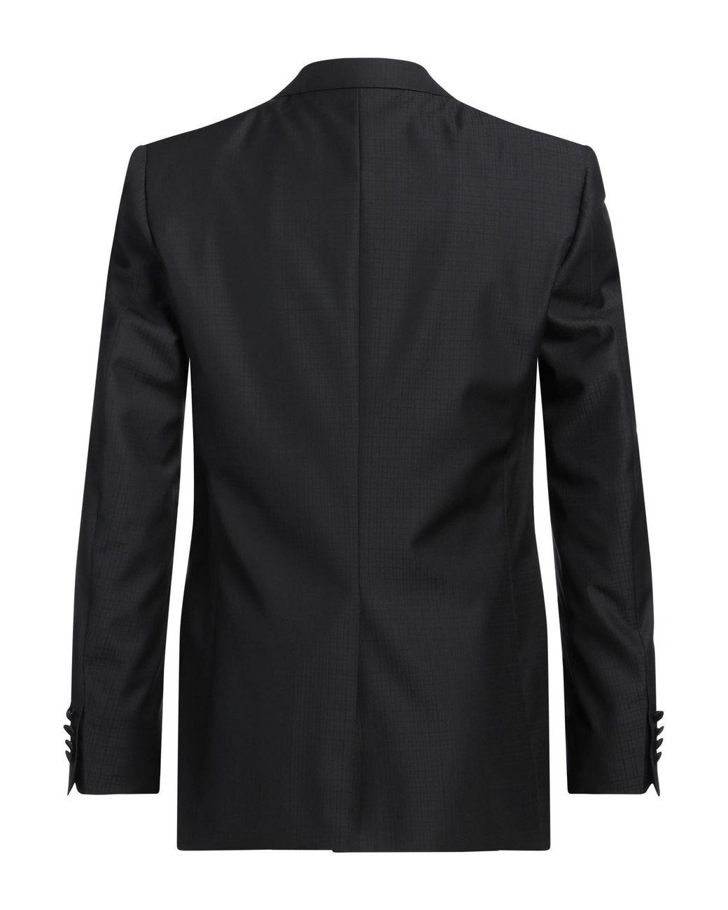 Canali Black Blazer Virgin Wool for men