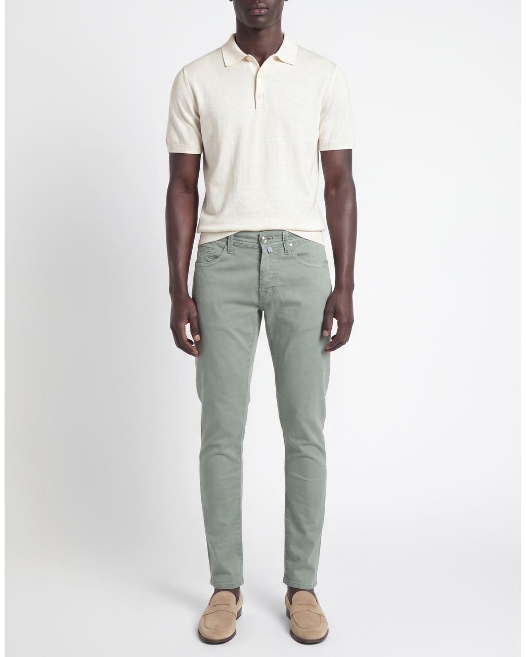 Tramarossa Green Light Pants Cotton, Lycra, Elastane for men