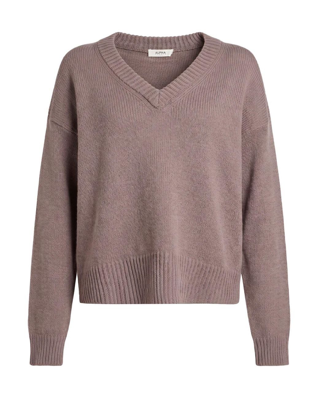 Pullover Alpha Studio de color Brown