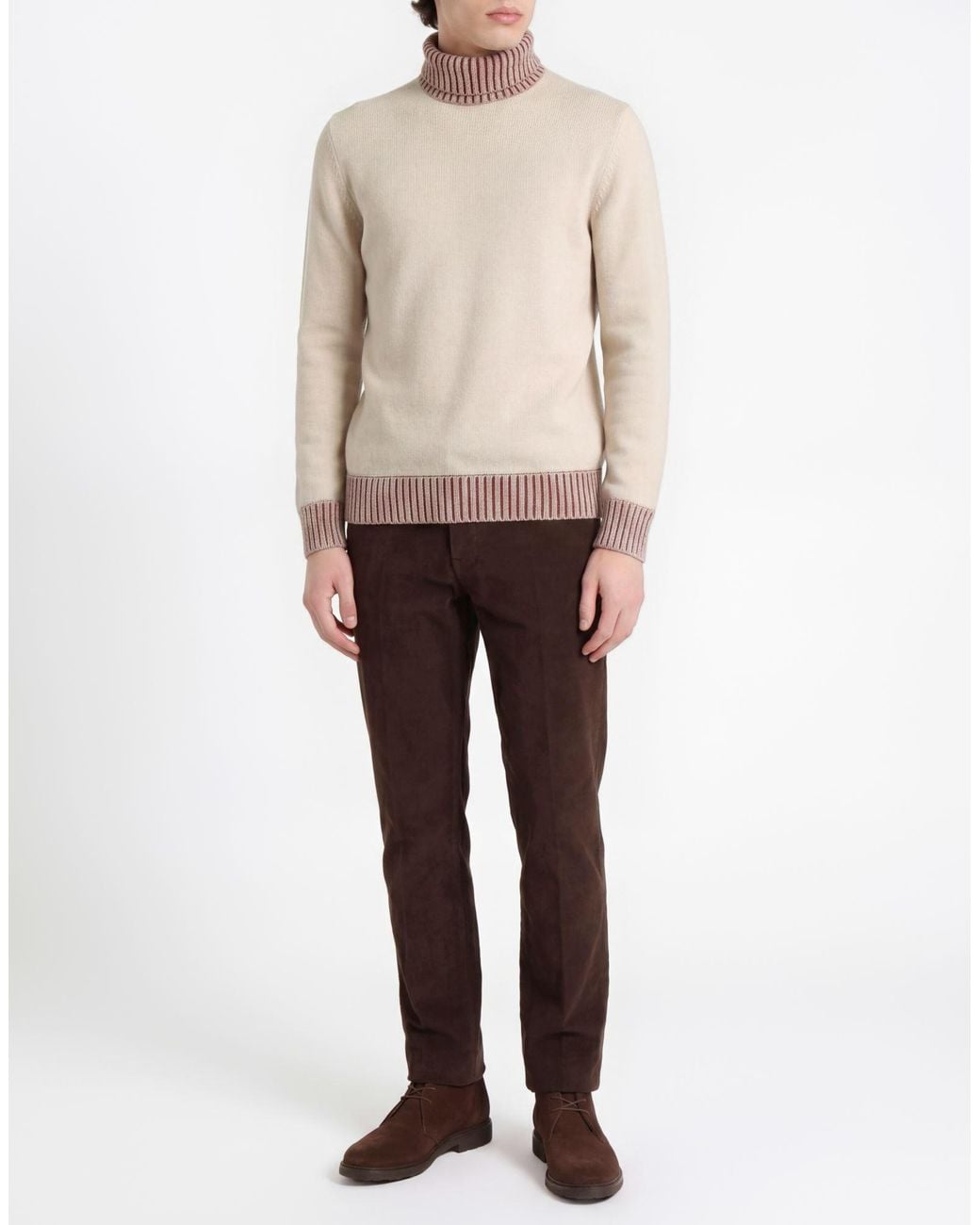 Gran Sasso Natural Turtleneck for men