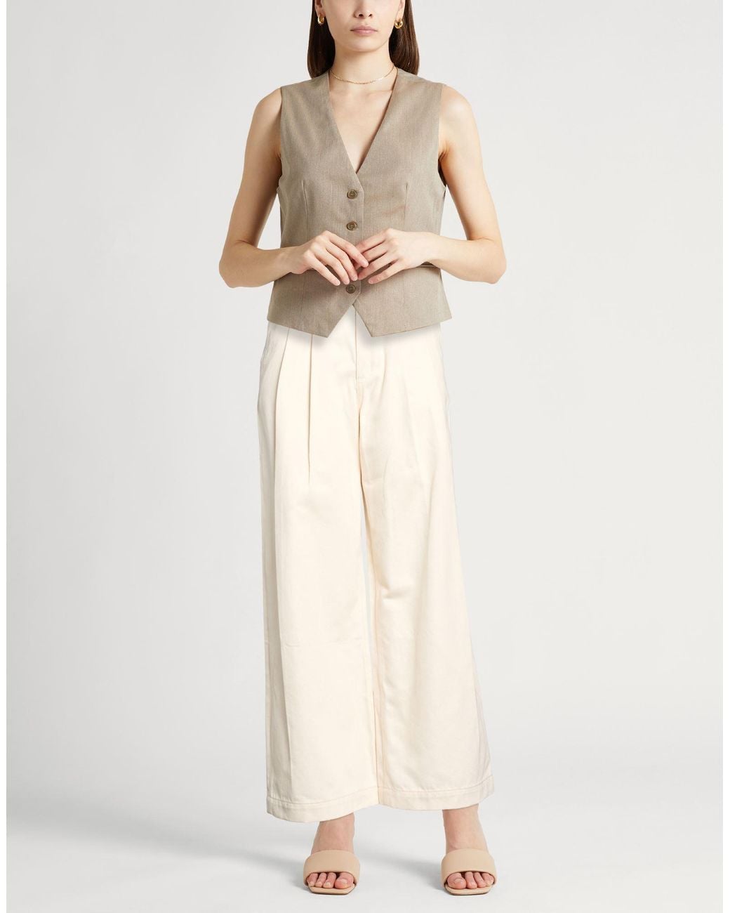Theory Natural Pants Cotton, Lyocell