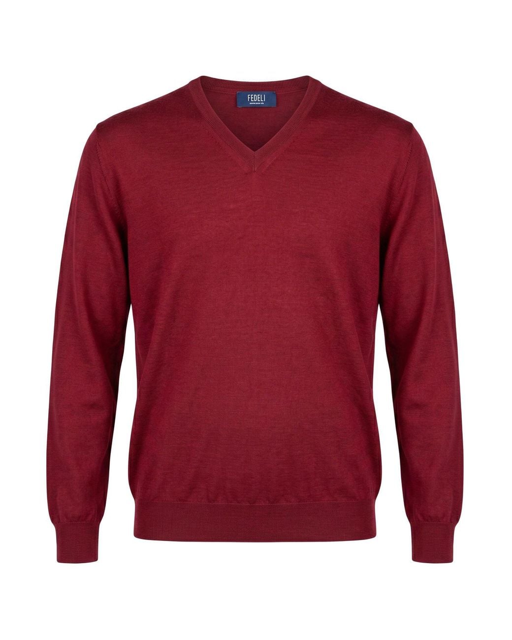 Pullover Fedeli de hombre de color Red