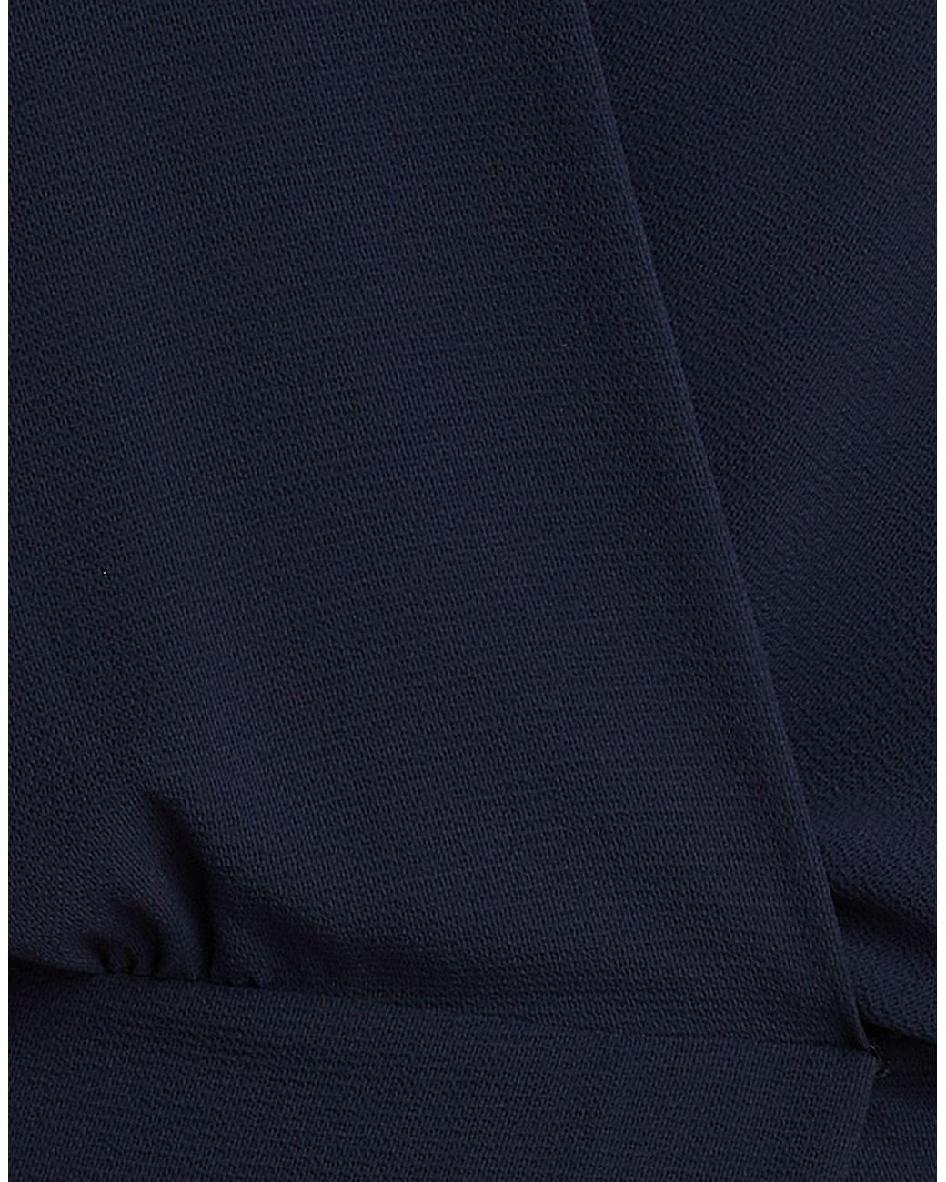 Soallure Blue Maxi Dress Polyester, Elastane