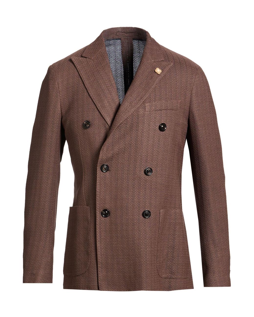 Lardini Brown Blazers for men